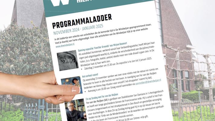 Programmaladder november t/m januari 